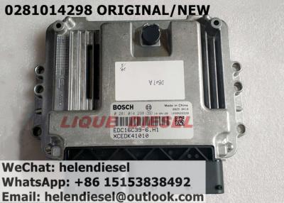 China Neuer ursprünglicher BOSCH ECU 0281014298/0 281 014 Steuergerät mit 298 Maschinen EDC16C39-6.H1/XCEDK41010 zu verkaufen