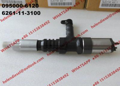 China Fuel Injector 095000-6120 / 095000-612#, Komatsu injector 6261-11-3100 , 6261113100 genuine and brand new à venda