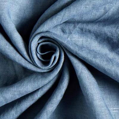 China Clothing / Home Textile Natural Material Curtain / EUROPEAN LINEN WOOL Spun Yarn Hemp Linen Fabric For Garment Men And Women for sale