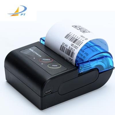 China Mini 58mm Radio Wireless Portable Blue Tooth Mobile Black And White Handheld Thermal Receipt POS Printer for sale