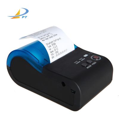 China Mini Portable 58mm BT Receipt USB BT Printer For Windows Android IOS IOS Wireless POS Printer Black And White BT-IIX for sale