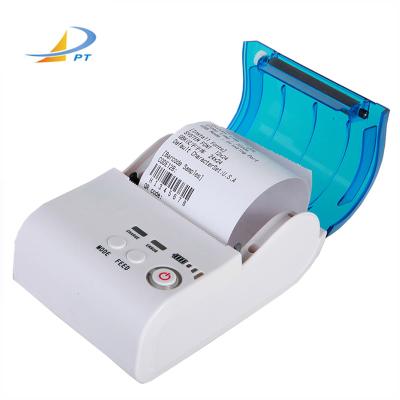 China 58mm mini black and white portable wireless blue tooth BT thermal receipt printer from china printer manufacturer for sale