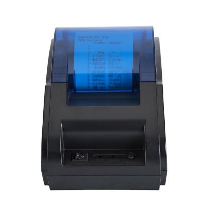 China 58mm Pos Printer High Quality Pos 58 Thermal Receipt Printer Blue Tooth Desktop Printer BT-58D for sale