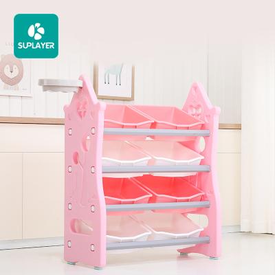 China 2021 Modern Suplayer Hot Sale C-SNJ004 Kids Storage Rack for sale