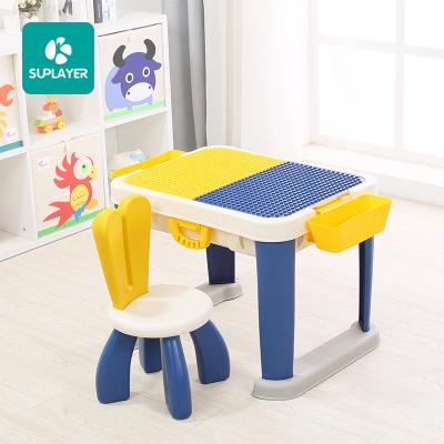 China 2021 Construction Toy Suplayer Hot Sale C-JMZ001 Building Table for sale