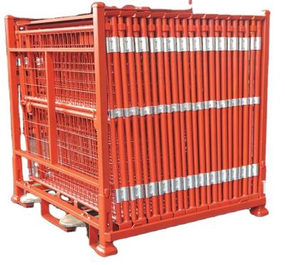 China Factory Price High Quality Heavy Duty Metal Pallet Stackable Cage For Storage Loading And Handling Goods for sale