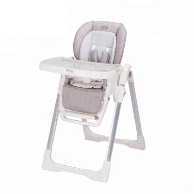 China Child Multifunctional Folding Feeding Table Umpire Chair For Baby Lightweight Plastic Baby Dining Chair Baby Adjustable Umpire Chair for sale