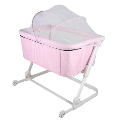 China Home/Outdoor/Garden/Beach Hutch Side Bed For Baby OEM Sleeper Cradle Travel Newborn Crib for sale