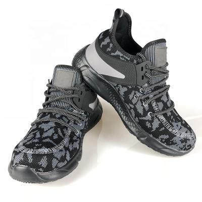 China Lightweight Sneakers Toe Safety Shoes Compound Anti Impact Men's Sports Style for sale