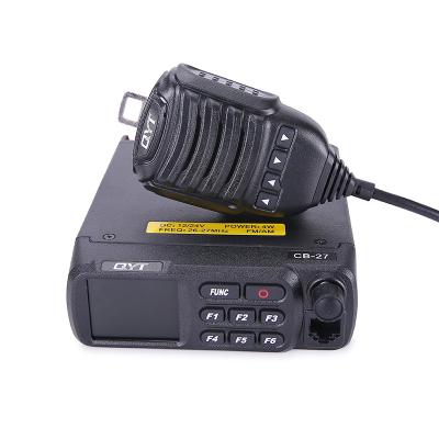 China QYT CB-27 CB-27 CB Radio 26.965-27.405MHz AM/FM Citizen Band Two Way Color Screen Amateur Ham Radio for sale