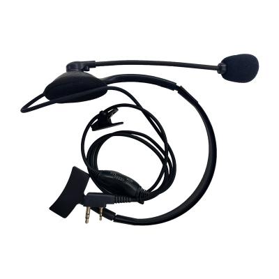 China Clear Headband Light Voice PTTs Wired Walkie Talkie Headset P07C-PK01 for Kenwood TK-2107 TK-2207 for sale