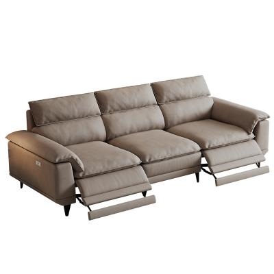 China Luxury Modular Recliner Stretch Sofa Set Furniture Modern Sofa Furniture Living Room for sale