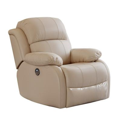 China Electric Leather Recliner Massage Modern Salon Sofa Set for sale