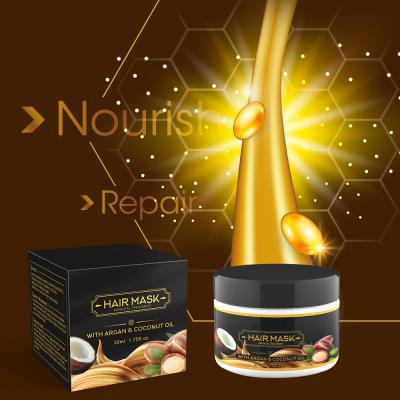 China Lifetime Daily Care Hair Mask Conditioner Nourishing Natural Argan Nuts And Coconut Oil Deep Repair Hair Care for sale