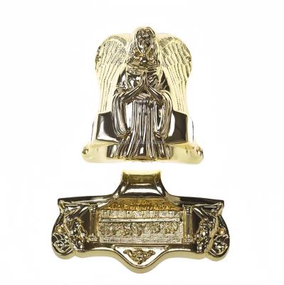 China American Style Angel-shaped Metal Coffin Accessories Gold-plated Exquisite 19#set for sale