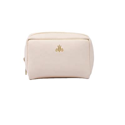 China Eco - Friendly Eco - Friendly Makeup Bag Leather Cosmetic Bag For Women for sale