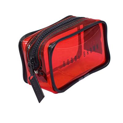 China Hot Sale Fashion Makeup Bag Beauty PVC Cosmetic Bag With Zipper for sale