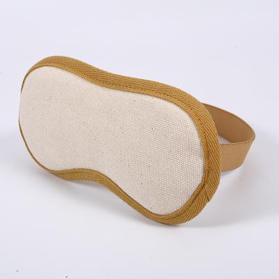 China Promotional Dark Circles Cotton Travel Sleep Mask Best Quality Shading Brown Eye for sale