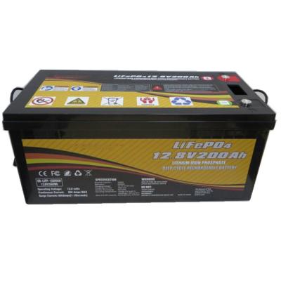 China BOATS energy storage deep cycle battery 3.2v 100ah 4s2p 12.8v lifepo4 battery 12v 200ah lithium ion battery for solar rv boat for sale