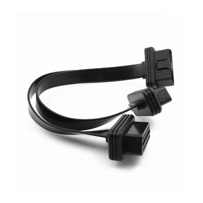 China All Cars Factory Supply High Quality Black Car Obd2 Diagnostic Cable For Sale for sale