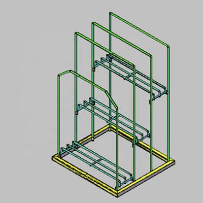 China Easy Assembly FL317M PAD DISPLAY RACK FOR 3 LAYERS GRID for sale