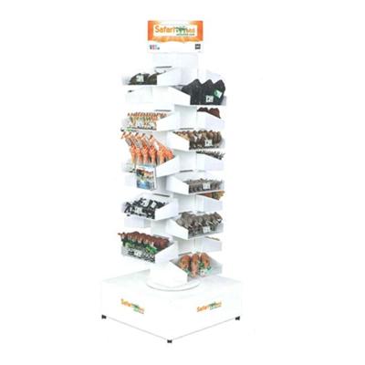 China DFDISPLAY#FL320 Easy Assembly TOY FLOOR MOUNT DISPLAY TOWER RACK for sale