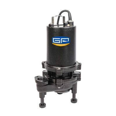 China Durable Cast Iron 2 HP Domestic Sewage Grinder Submersible Cutting Waste Water Pump Long Life for sale