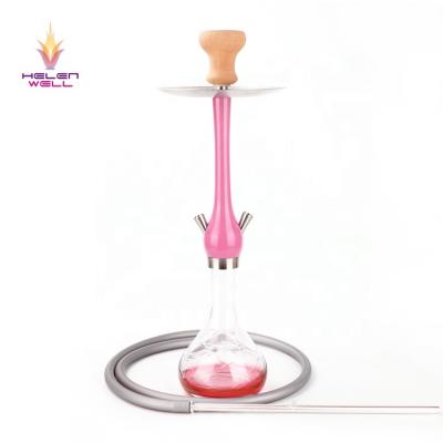 China 2021 New Medium Size Colorful Eco-friendly Original Wooden Hookah Shisha Nargile for sale