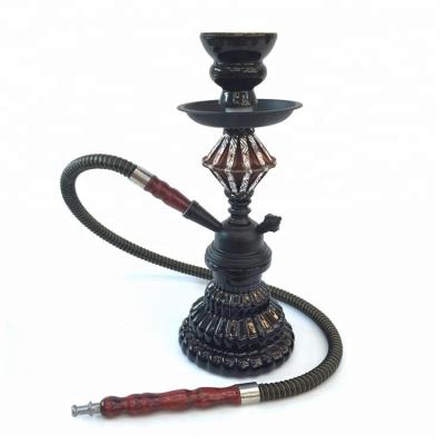 China 2020 New Design Luxury Hookah Small Size Black Smoking Shisha for sale