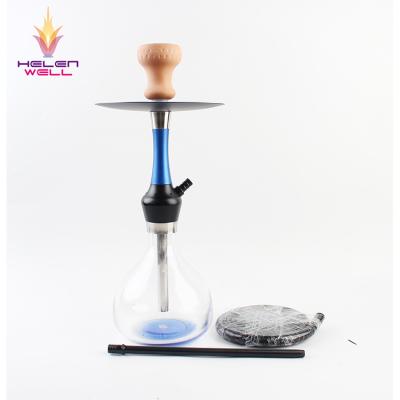 China Good quality and 2021 factory direct sales unique design aluminum Hokaah-shisha with hookah hose for sale