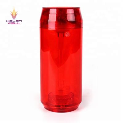 China 2021 Unique Design Good Quality Light Car Cups Hookah Acrylic Plastic Led Carry Shisha for sale