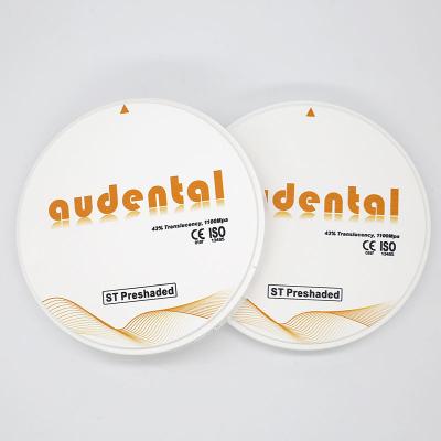 China Non Radioactive Dental Zirconia Block In Color Box Package for sale