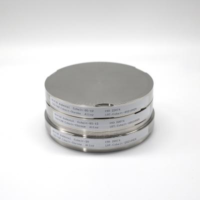 Κίνα 98mm Diameter Cobalt Chrome Alloy Blank for Milling Audental Dental Lab Clinic Material προς πώληση