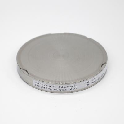 China 10/12/14/16/18/20/22/25mm Height Dental CoCr Cobalt Chrome Disc for CAD/CAM Milling for sale