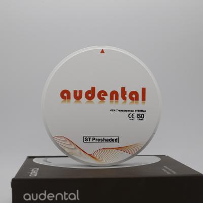 중국 Audental Crown and Bridges ST CAD/CAM 시스템과 함께 전조 Zirconia 블록 판매용