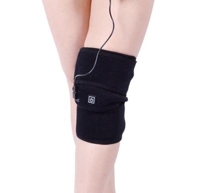 China Electric Heating Knee Pads Hot Compress Knee Pads Elasticity Comfortable Breathable Self-Heating Adjustable Pain Protection Electric Massager for sale