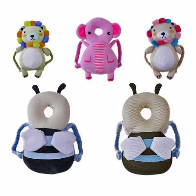 China Adjustable Memory Cartoon Baby Headset Pillow Neck Care Drop Resistance Toddler Wings Headrest Pillow for sale