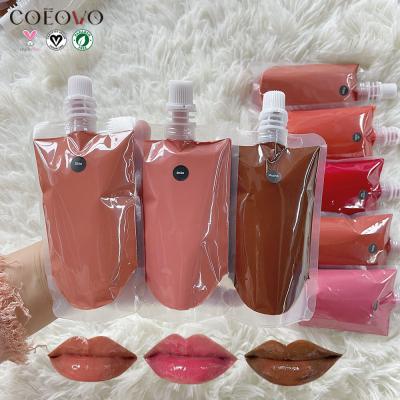 China OEM private label lip gloss cosmetics vendor bulk lip gloss base vegan versagel lip gloss base waterproof lip gloss base for sale