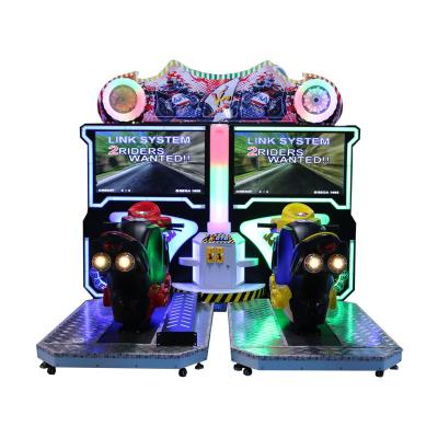 China Large Hardware Simulation Game Machine Coin Operation Virtual Racing Motorcycle Racing Game Machine Indoor Video Game Commercial Manufact for sale