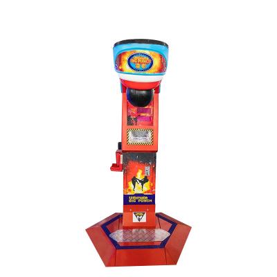 China FRP Dragon Fist Strength Measurement Machine Game Machine Coin Game Equipment Popular Automatic Boxing Punching Machinery Equipment + Arcade for sale