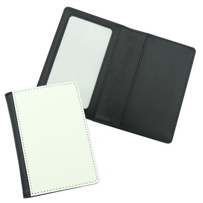 China Sublimation Masks Sublimation Blank PU Leather Visa Cover Passport Holder for sale