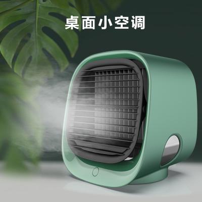 China Fashionable Ice Cooling Water Fan Cooler Tabletop Fan Air Cooler Evaporative Portable Air Conditioner for sale