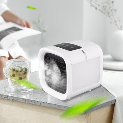 China Household Home Mini Air Cooler Air Conditioner Evaporative Water Ice Table Cooler Cooling Type for sale