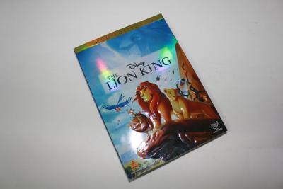 China wholesale The Lion King disney dvd movies cartoon lion king Children dvd movies with slip cover case for kids drop ship for sale