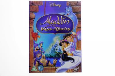 China Aladdin and the King of Thieves 3 carton dvd Movie disney movie for children uk region 2 for sale