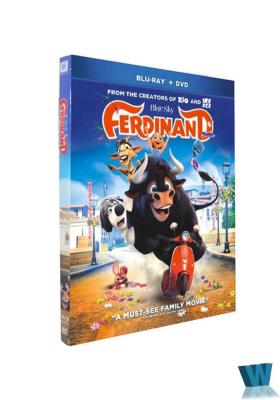 China 2018 newest Ferdinand Blue ray kids cartoon Movies hot Ferdinand Blu-ray disney dvd movie for children drop shipping for sale