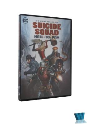 China 2018 hot sell Suicide Squad Hell to Pay Region 1 DVD movies region 1 Adult movies Tv series Wonder Tv show free shipping for sale