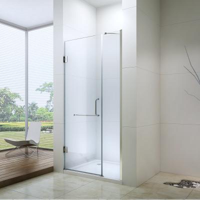 China Hinge glass10MM Shower Screen EX-310 Modern Frameless Open Style for sale