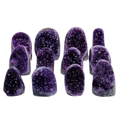 China Wholesale Natural Geodes Crystal Crafts Raw Amethyst Geode from China Uruguay Amethyst Group for sale