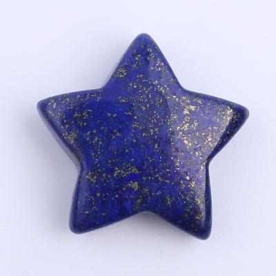 China China Wholesale 3cm Crystal Gemstone Jade Five-pointed Star Stone Crafts Ornaments DIY Jewelry African Gemstone Star Bloodstone for sale